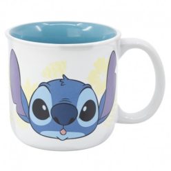 KERAMIK FRÜHSTÜCKSBECHER 415 ML STITCH