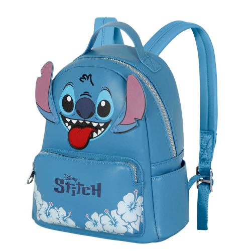 Stitch 3D Premium Kunstleder Rucksack - 25cm X 29cm X 16cm