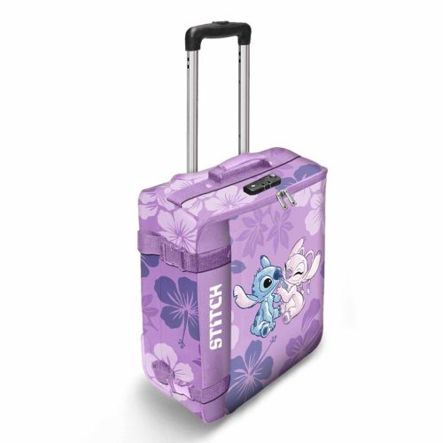 STITCH faltbarer Kabinenkoffer ROSA - 36cm X 52cm X 20cm