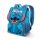 STITCH 3D Schulranzen BLAU - 30cm X 45cm X 21cm