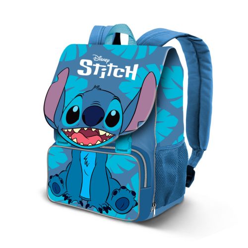 STITCH 3D Schulranzen BLAU - 30cm X 45cm X 21cm