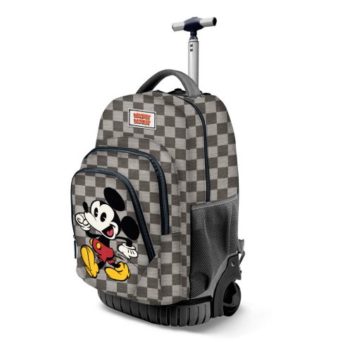MICKEY MAUS GTS ROLLER Schulranzen/Mini-Koffer - BRAUN - 32cm x 47cm x 25cm
