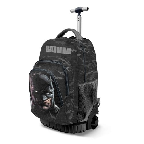 BATMAN GTS ROLLER-Schulranzen/Mini-Koffer - BLAU - 32 cm x 47 cm x 25 cm