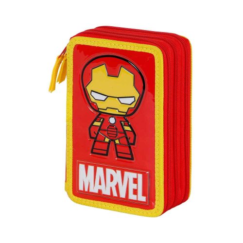 IRON MAN 3D gefülltes Federmäppchen mit 3 Fächern