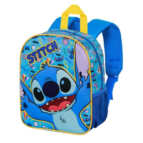 STITCH BLAUE ELITE 3D RUCKSACK - 25cm X 30cm X 10cm