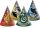 6 Stück Papierhut HARRY POTTER HOGWARTS HOUSES
