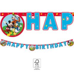 1 Stück Happy Birthday Schriftzug MICKEY ROCK THE HOUSE