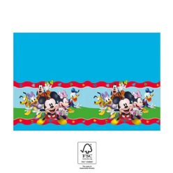 1db Papír Asztaliterítő 120x180cm MICKEY ROCK THE HOUSE
