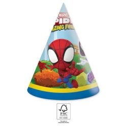   6 Stück Mütze Spiderman und seine erstaunlichen Freunde Marvel