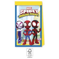   4 Stück Papierpartybeutel Spiderman und seine erstaunlichen Freunde Marvel
