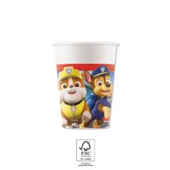 8 Stück Pappbecher 200 ml Paw Patrol