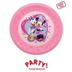   4db újrafelhasználható partitányér 21cm ΜΙΝΝΙΕ JUNIOR DISNEY