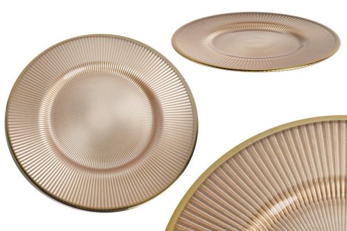 TIEFER TELLER GERIPPT GOLD 27*1,7