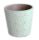 ZEMENTKASSETTE KREIS BLUMEN GRÜN14*12