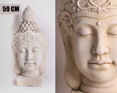 AUSSEN.BUDDHAKOPF BEIGE     59