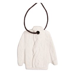 K.AK.GESTRICKTER PULLOVER WEISS6*7