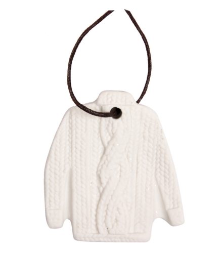 K.AK.GESTRICKTER PULLOVER WEISS6*7