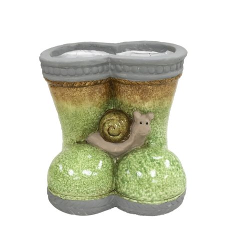 K.STIEFELPAAR+SCHNECKE GRÜN 14
