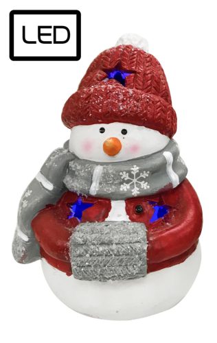 K.SCHNEEMANN MÜTZE ROT+LED 15