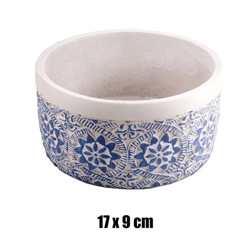 BET.KASTEN BLAUE BLUME 17*9