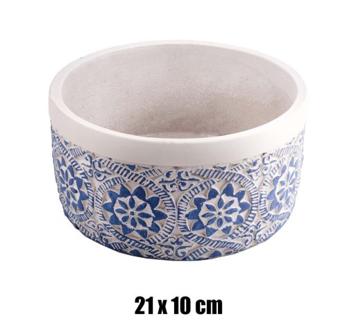 BET.KASTEN BLAUE BLUME 21*10
