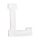K.TEETASSE "L" WEISS 15,5*11