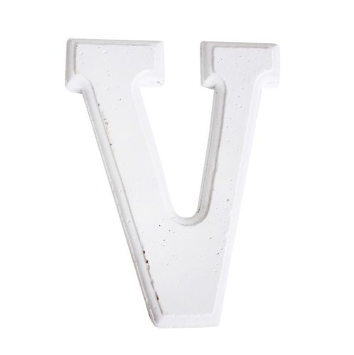 K.TEETASSE "V" WEISS 15*11,5