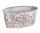 BET.BAROCKER BRAUNER BLUMENTOPF19*9