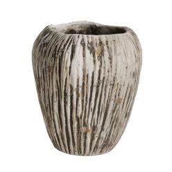 BET.VASE HOLZEFFEKT 17*17*18,5
