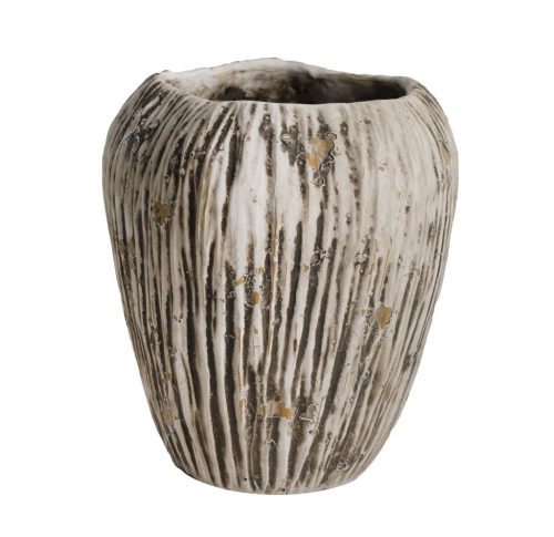 BET.VASE HOLZEFFEKT 17*17*18,5