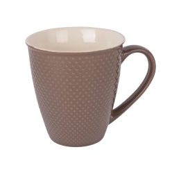 K.TASSE 3D PUNKTIERT BRAUN 350