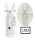 PORZ.LED RENTIER ROT/GOL19