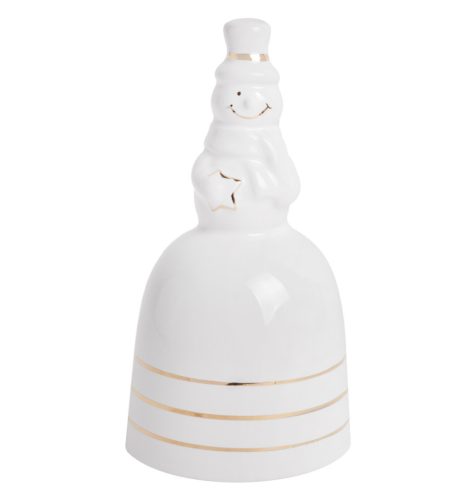 ANHÄNGER + SCHNEEMANN WEIß/ROT13,5
