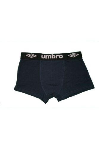 Herrenunterhose - Baumwollboxershorts - XXL - Navyblau mit schwarzem Bund - Umbro