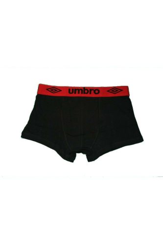 Herrenunterhose - Baumwollboxershorts - Schwarz - Umbro