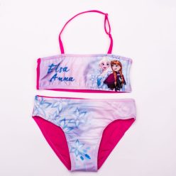 Eiskönigin Mädchen Badeanzug - Zweiteiler - pink - 128