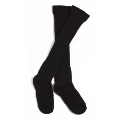   Unisex Plüsch-Kniestrümpfe - Baumwoll-Plüsch-Kniestrümpfe - 39-42 - Schwarz - Evidence