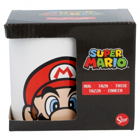 KERAMIK TASSE 330 ML GESCHENKBOX SUPER MARIO