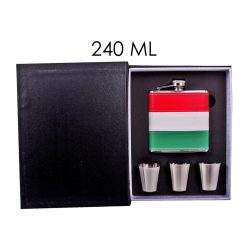 FLACHE RÜCKSEITE SET UNGARISCH 240ML