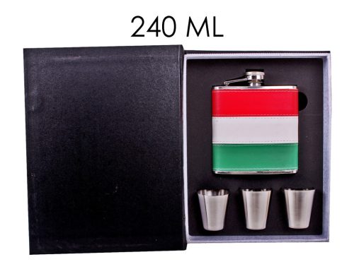 FLACHE RÜCKSEITE SET UNGARISCH 240ML