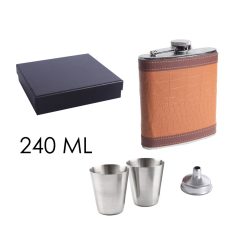 FLACHEN.BRAUN KUNSTL.+2BECH240ML