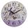 BAUM UHR WANDUHR LAVENDEL 29
