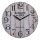 BAUM UHR WANDUHR HOLZ 29