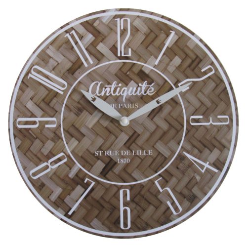 BAUM UHR WANDUHR PARKETTAM 29
