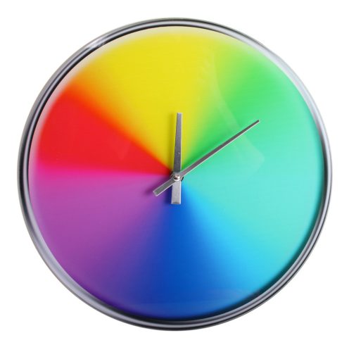Ü.WANDUHR MIT RAHMEN REGENBOGEN30