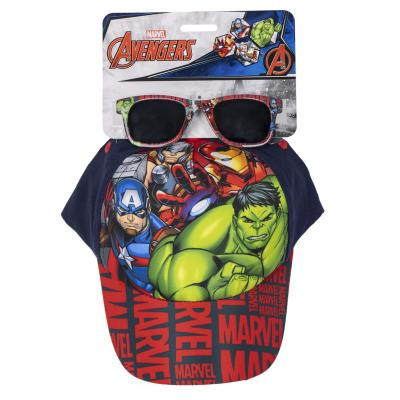 Baseballkappe + Sonnenbrillen-Set - Avengers