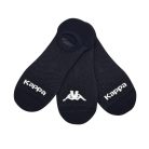 Kappa Footies atmungsaktive Baumwoll-Sneakersocken - 3 Paar/Packung