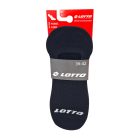 Lotto Footies atmungsaktive Baumwoll-Sneakersocken - 3 Paar/Packung