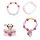 Disney Minnie Maus 3-teiliges Armband-Set