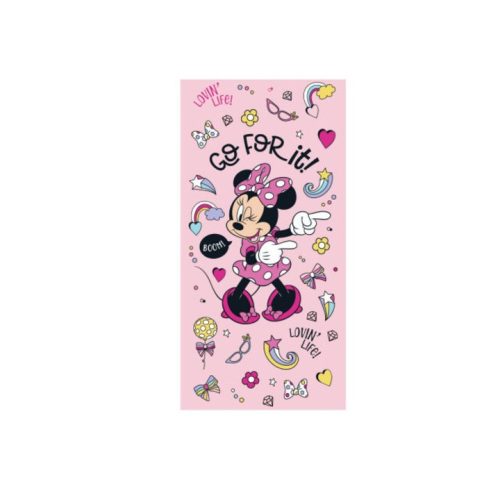 Disney Minnie Maus Kinder Strandtuch - 100% Baumwolle - 70x140 cm - Rosa